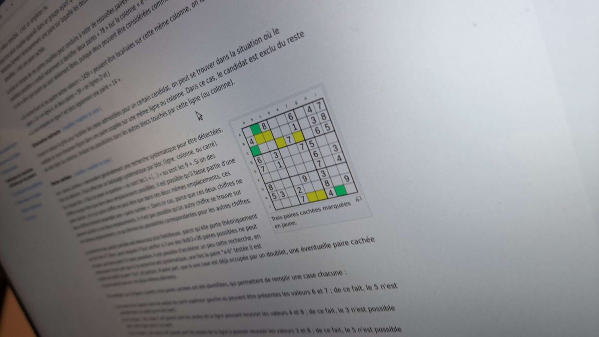 Image of a Sudoku Grid